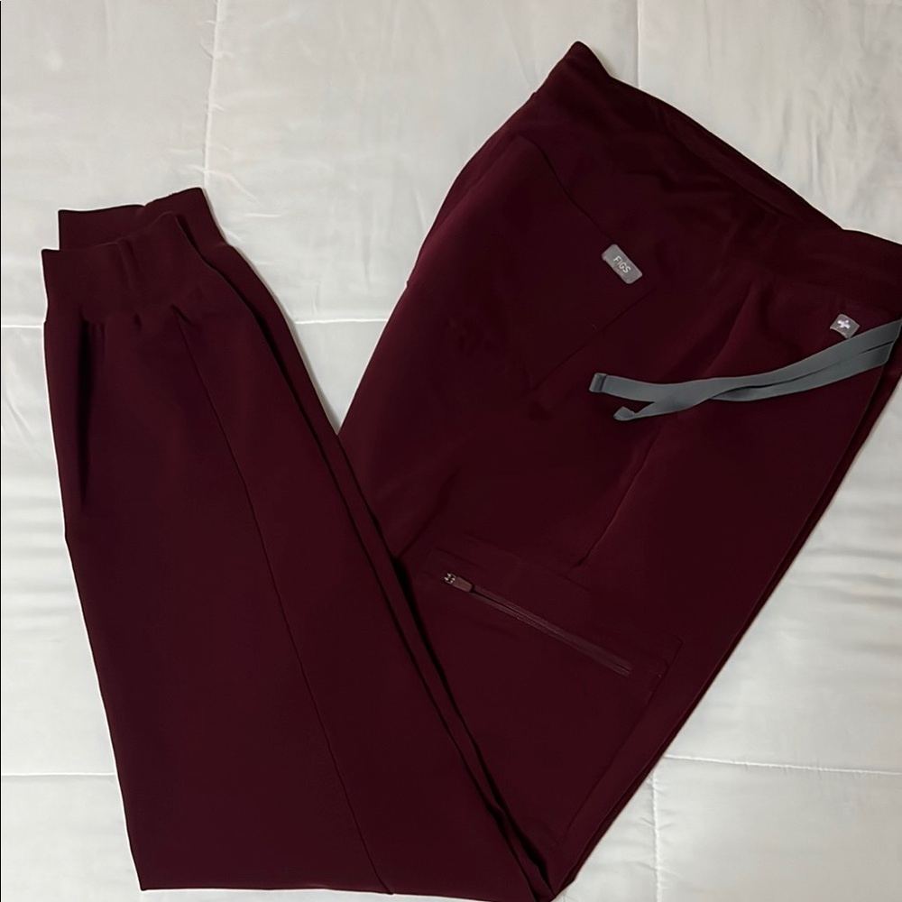 Burgundy Jogger Pants